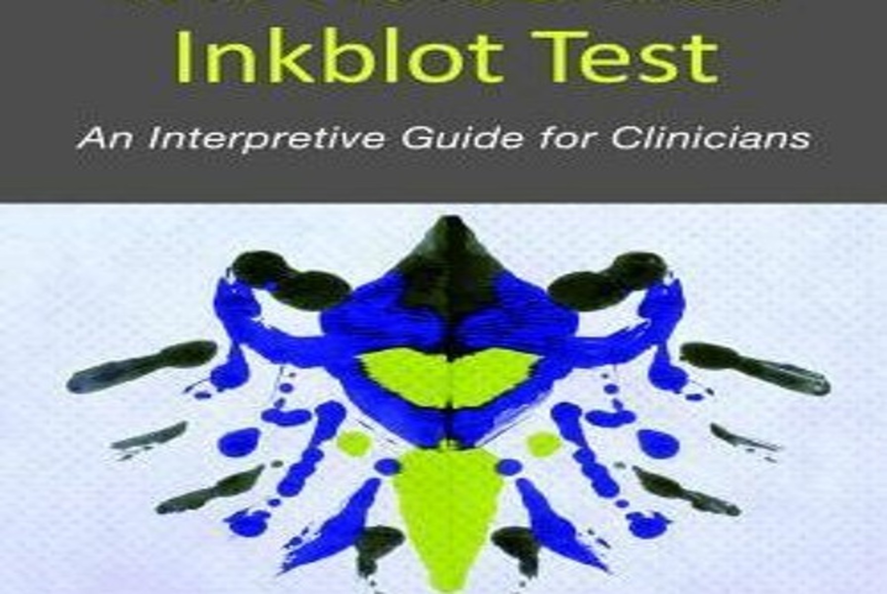 Rorschach Inkblot Test کی ایک بصری نمائندگی جو ذہنی صحت اور شخصیت کی تشخیص کے لیے استعمال ہوتی ہے