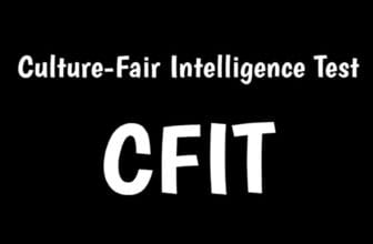 Cattell Culture Fair Intelligence Test کی ایک بصری نمائندگی، جو غیر زبانی ذہانت کی پیمائش کے لیے استعمال ہوتی ہے۔