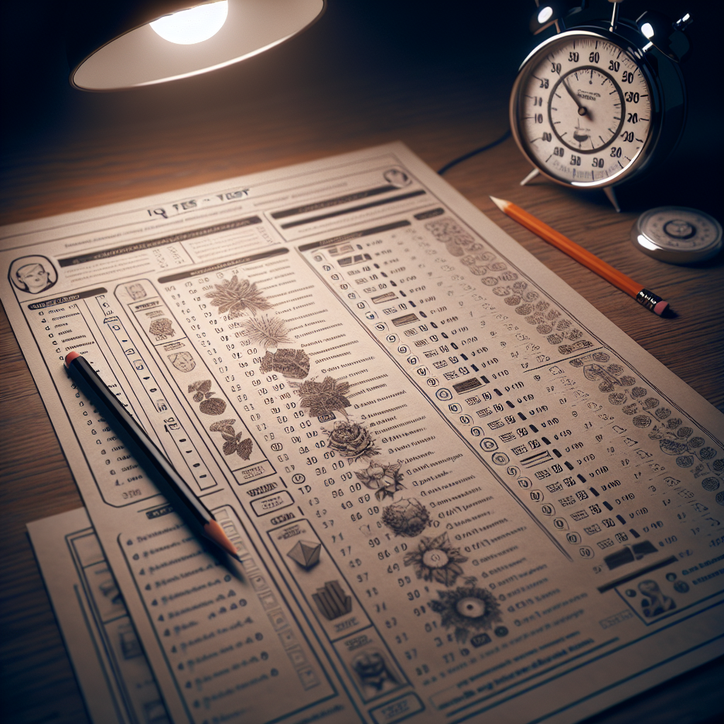 A person solving an IQ puzzle representing the complexity of human intelligence