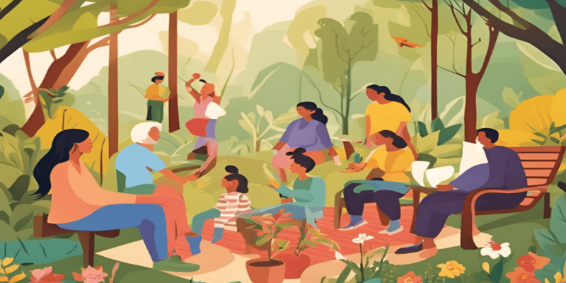 قدرتی مناظر کے ذہنی صحت پر فوائد  (Benefits of natural scenery on mental health)