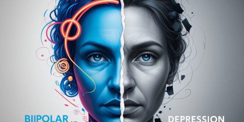 دو قطبی یا دوہرے مزاج کا مرض  بمقابلہ افسردگی : اہم فرق (Bipolar Disorder vs Depression: Difference)