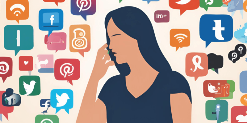 سوشل میڈیا اور انٹرنیٹ کے استعمال کا دماغی صحت پر اثر  (Impact of Social Media and Internet Use on Mental Health)